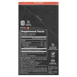 FITAID, Essentials, моногидрат креатина, яблоко Фуджи, 14 стиков по 6,2 г (0,22 унции)
