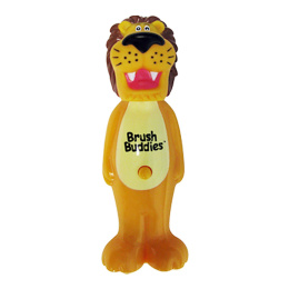 Brush Buddies, Poppin', лев Рикки, мягкая, 1 зубная щетка