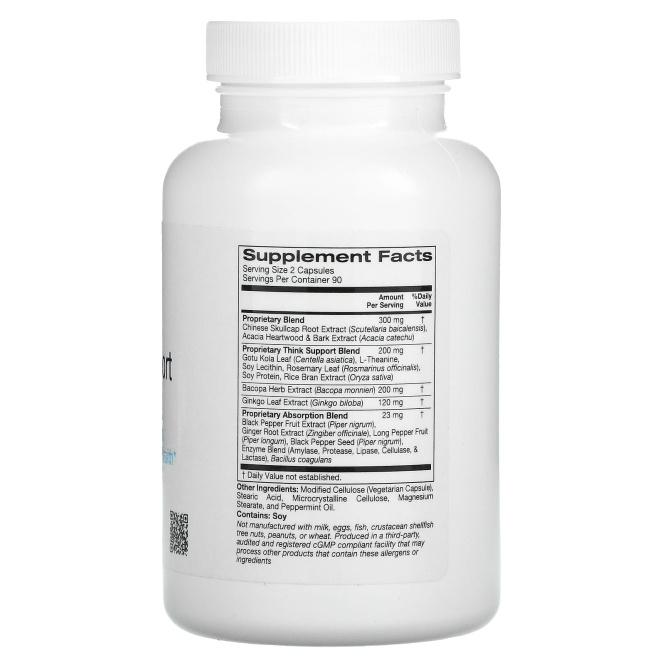 ZOI Research, поддержка мыслительных способностей, 180 растительных капсул