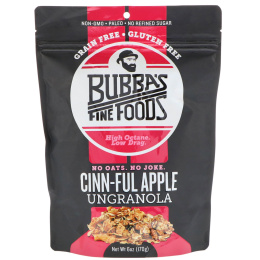 Bubba's Fine Foods, UnGranola, Яблоко Cinn-Ful, 6 унц. (170 г)