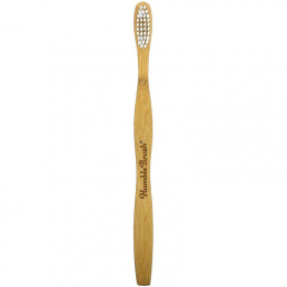 The Humble Co., Humble Brush, для взрослых, мягкая, белая, 1 зубная щетка