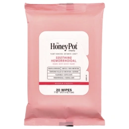The Honey Pot Company, Успокаивающие салфетки от геморроя, максимальная сила действия, 20 салфеток