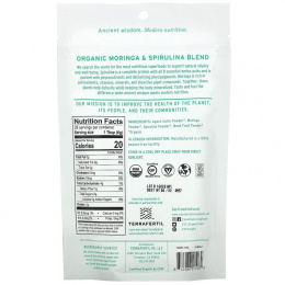 Essential Living Foods, Органическая моринга и спирулина, 170 г (6 унций)