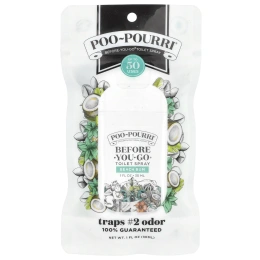 Poo-Pourri, Before-You-Go®, спрей для унитаза, Beach Bum, 30 мл (1 жидк. Унция)