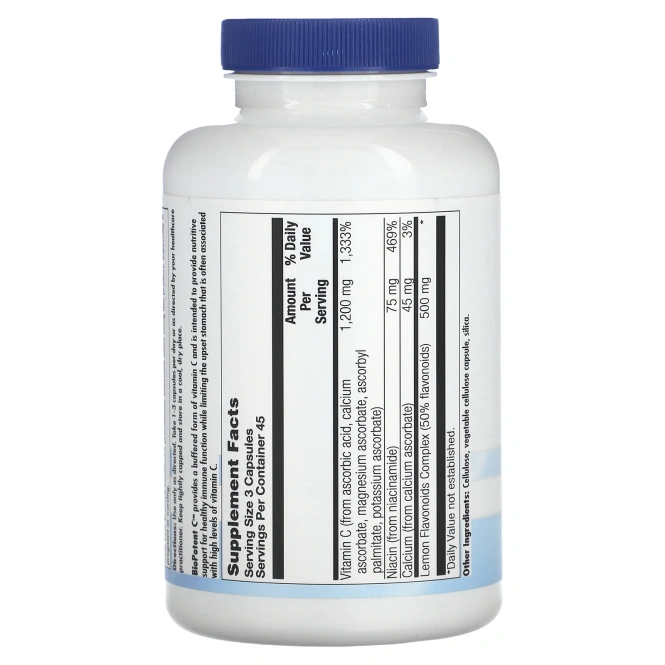 Nutra BioGenesis, BioPotent C, 135 вегетарианских капсул