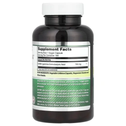 Amazing Nutrition, Габа, 750 мг, 100 вегетарианских капсул