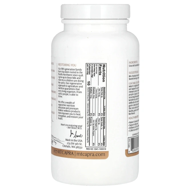 Mt. Capra, Козье молозиво, 6 унций (174 г)