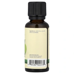 Vitacost, 100% чистое масло лайма, 30 мл (1 жидк. унция)