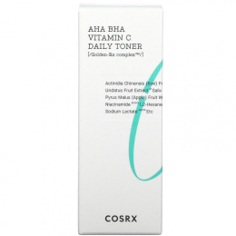 Cosrx, Ежедневный тоник с AHA и BHA с витамином C, 50 мл (1,69 жидк. Унции)