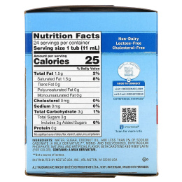 Coffee Mate, Жидкие сливки для кофе, французская ваниль, 24 сливки, 11 мл (3/8 жидк. унц.)