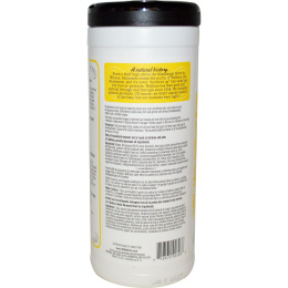 J R Watkins, Универсальные салфетки, с запахом лимона, 35 салфеток, 7 x 8 дюймов (17,8 x 20,3 см) каждая