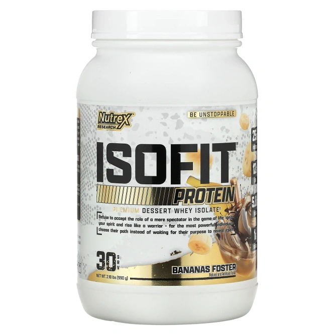 Nutrex Research, Isofit, Бананы Стимулятор, 2,2 фунта (990 г)