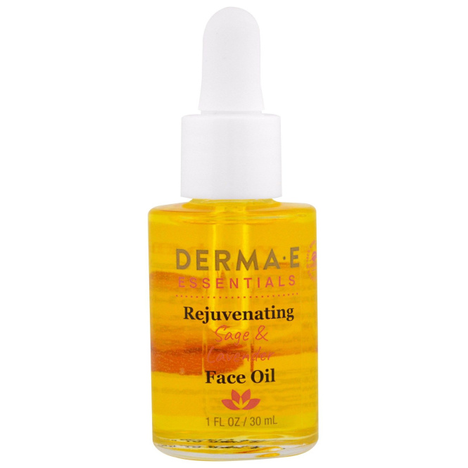 Derma E, Rejuvenating Face Oil, Sage & Lavender , 1 fl oz (30 ml)