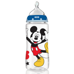 NUK, Дисней Беби, Поильники с широким горлом, Средний размер, Голубые, 0+ месяцев,  3 поильники, 10 унций (300 мл) каждая