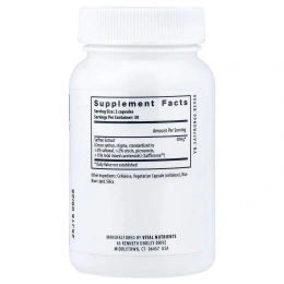 Vital Nutrients, экстракт шафрана, 60 веганских капсул (15 мг в 1 капсуле)