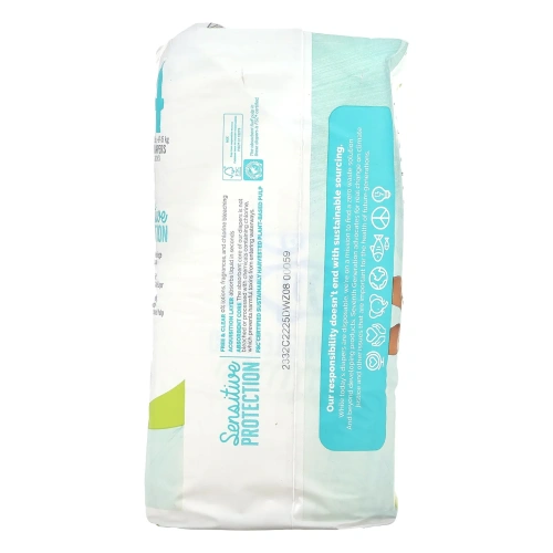 Seventh Generation, Sensitive Protection Diapers, Size 4, 20- 32 lbs, 25 Diapers