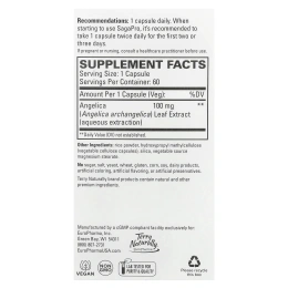 EuroPharma, Terry Naturally, SagaPro, здоровье мочевого пузыря, 60 таблеток