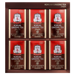 JungKwanJang, Чай с корейским женьшенем, 60 пакетиков по 3 г (0,11 унции)