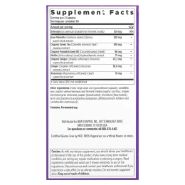 New Chapter, Простата 5LX, Целостная поддержка простаты, 180 вегетарианских капсул