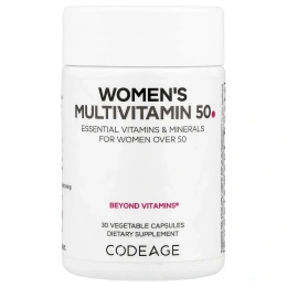 Codeage, Multivitamin 50, мультивитамины для женщин, 30 растительных капсул