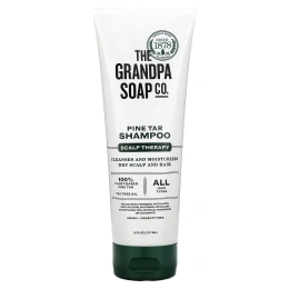 The Grandpa Soap Co, Шампунь с сосновым дегтем для лечения кожи головы 8 жидких унций