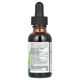 Oregon's Wild Harvest, Органическая эхинацея премиального качества, без спирта, малина, 30 мл (1 жидк. унц.)