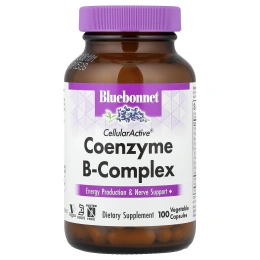Bluebonnet Nutrition, CellularActive®, комплекс коэнзимов группы В, 100 растительных капсул