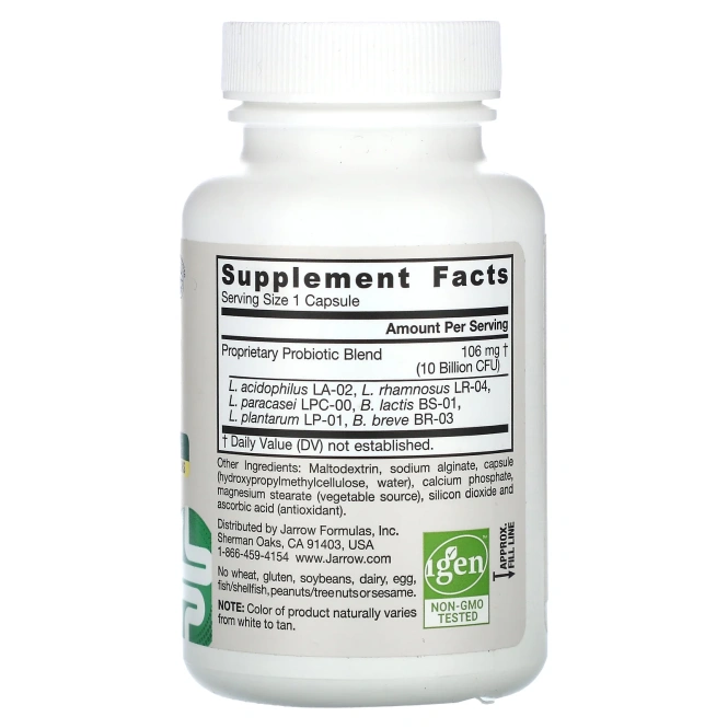 Jarrow Formulas, Jarro-Dophilus - Не содержит аллергенов, 60 вег капсул