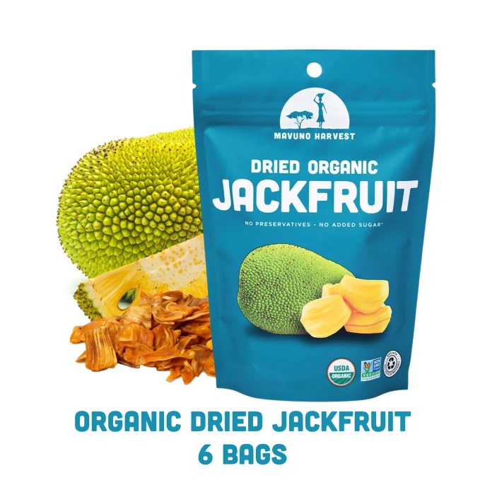Mavuno Harvest, органический сушеный джекфрут, 56 г (2 унции)