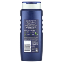 Nivea, Мужской гель для душа 3-в-1, охлаждающий, 500 мл (16,9 жидких унций)