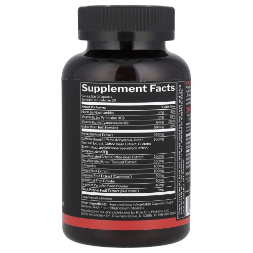 Rule One Proteins, Burn ™, Thermo Weight Management, 60 капсул
