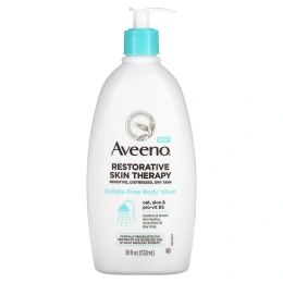 Aveeno, Restorative Skin Therapy, Sulfate-Free Body Wash,  18 fl oz (532 ml)