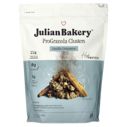 Julian Bakery, Pro Granola Clusters, со вкусом ванили и корицы, 553 г (19,5 унции)