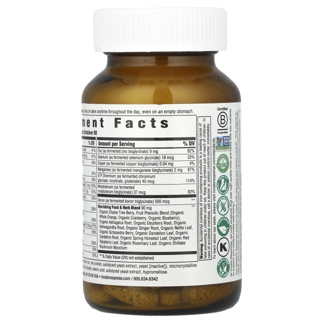 Innate Response Formulas, Women's One Daily, 60 таблеток