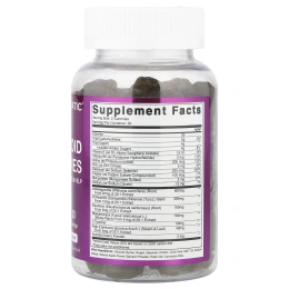 Vitamatic, Жевательные таблетки для щитовидной железы с йодом и водорослями, яблоко, 60 жевательных таблеток