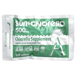 Sun Chlorella, Sun Chlorella A, 500 мг, 120 таблеток