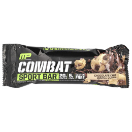MusclePharm, Combat Sport, тесто для шоколадного печенья, 12 батончиков, 57 г (2,01 унции)