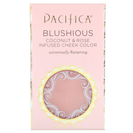 Pacifica, Blushious, Coconut & Rose Infused Cheek Color, 0.10 oz (3.0 g)