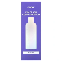 Kundal, Шампунь с фиолетовым пеплом, древесный жасмин, 300 мл (10,14 жидк. унц.)