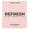 Refresh Gum, растительная жевательная резинка, со вкусом малины, 12 шт.