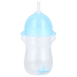 Munchkin, Every Angle™, чашка с трубочкой, для детей от 12 месяцев, светло-голубой, 296 мл (10 унций)