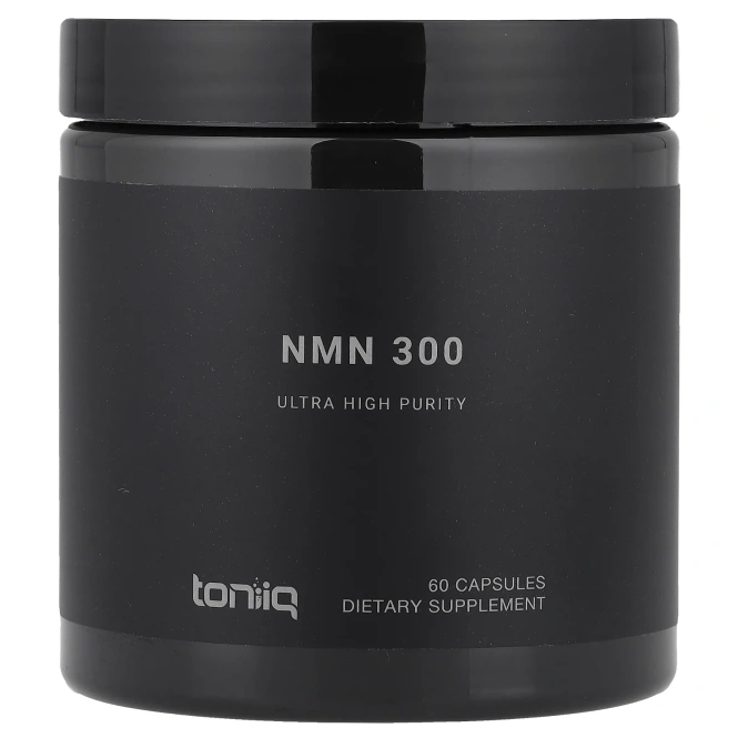 Toniiq, NMN 300, 60 капсул (150 мг в 1 капсуле)