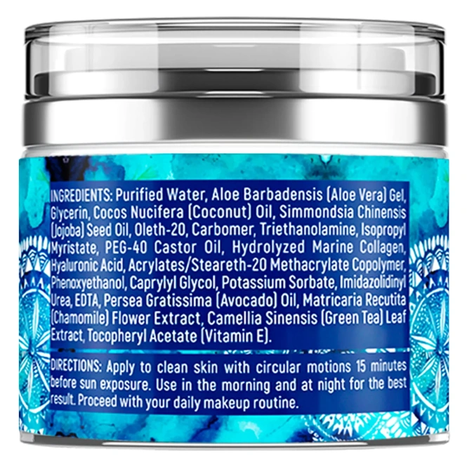 Maryann Organics, Hydro Care, увлажняющий крем для лица, водный гель-крем, 1,7 жидк. Унции