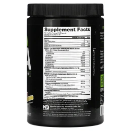NutraBio, Alpha EAA, незаменимые аминокислоты, со вкусом клубники и лимона, 458 г (1 фунт)