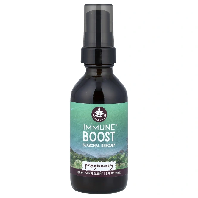 WishGarden Herbs, Immune ™ Boost, для беременных, 59 мл (2 жидк. Унции)