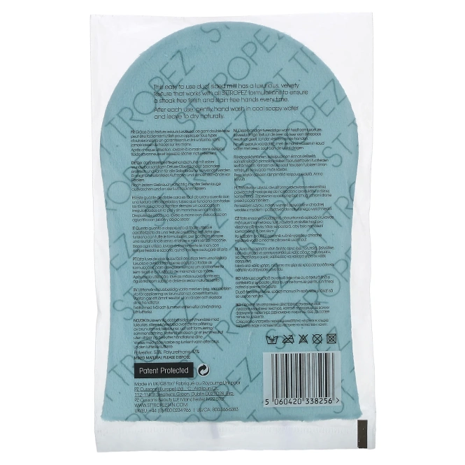 St. Tropez, Двусторонняя бархатная варежка с аппликатором Luxe, 1 шт.