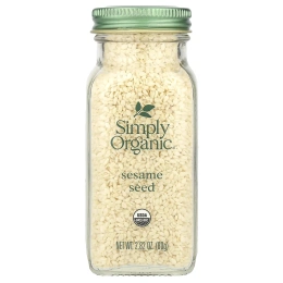 Simply Organic, Семена кунжута, 80 г (2,82 унции)