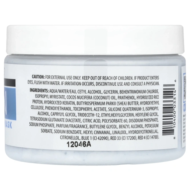 Advanced Clinicals, маска с кератином для гладкости волос, 340 г (12 унций)