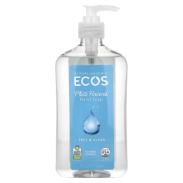 Ecos, Ecos®, Plant Powered Hand Soap, Free & Clear, 17 fl oz (503 ml)