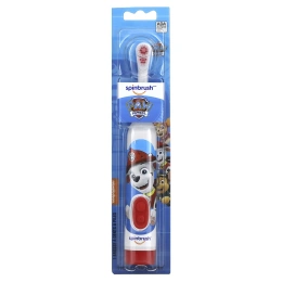 Arm & Hammer, Kid's Spinbrush, «Щенячий патруль», мягкая, 1 зубная щетка на батарейках
